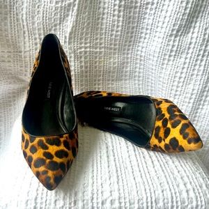 Nine West Leopard Print Pumps
